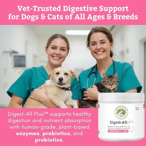 Probiotics for Dogs and Cats with Prebiotics, 2 Oz, 57 Scoops