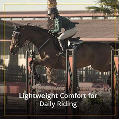 Kavallerie Classic Tendon Boots, Impact-Absorbing Material, Breathable & Evenly Distribute Pressure, Protect Tendon and Ligaments, Anti-Slip, Anti- Sore and Moisture Repellant Show Jumping Boots