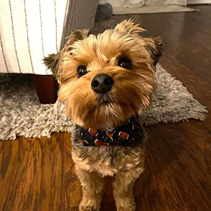Lionheart Glory Dog Collar Bowtie - Adjustable Cotton Bow for Small Dogs