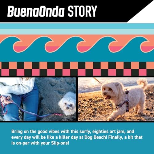 Wolfgang 5/8 Inch Venture Dog Leash Buenaonda Print Small