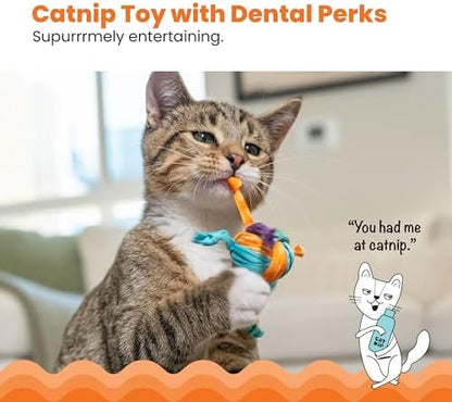 Catstages Tons of Tails Dental Catnip Cat Toy (Pack of 2)