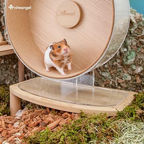 Niteangel Anti-Slide Hamster Wheel Platform: Medium Size & Elevates Height