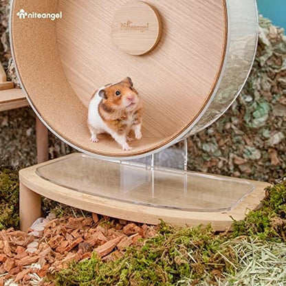 Niteangel Anti-Slide Hamster Wheel Platform: Medium Size & Elevates Height