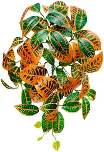 Woyrise Fake Reptile Plants for Terrarium,Tank Decor, Artificial Plant