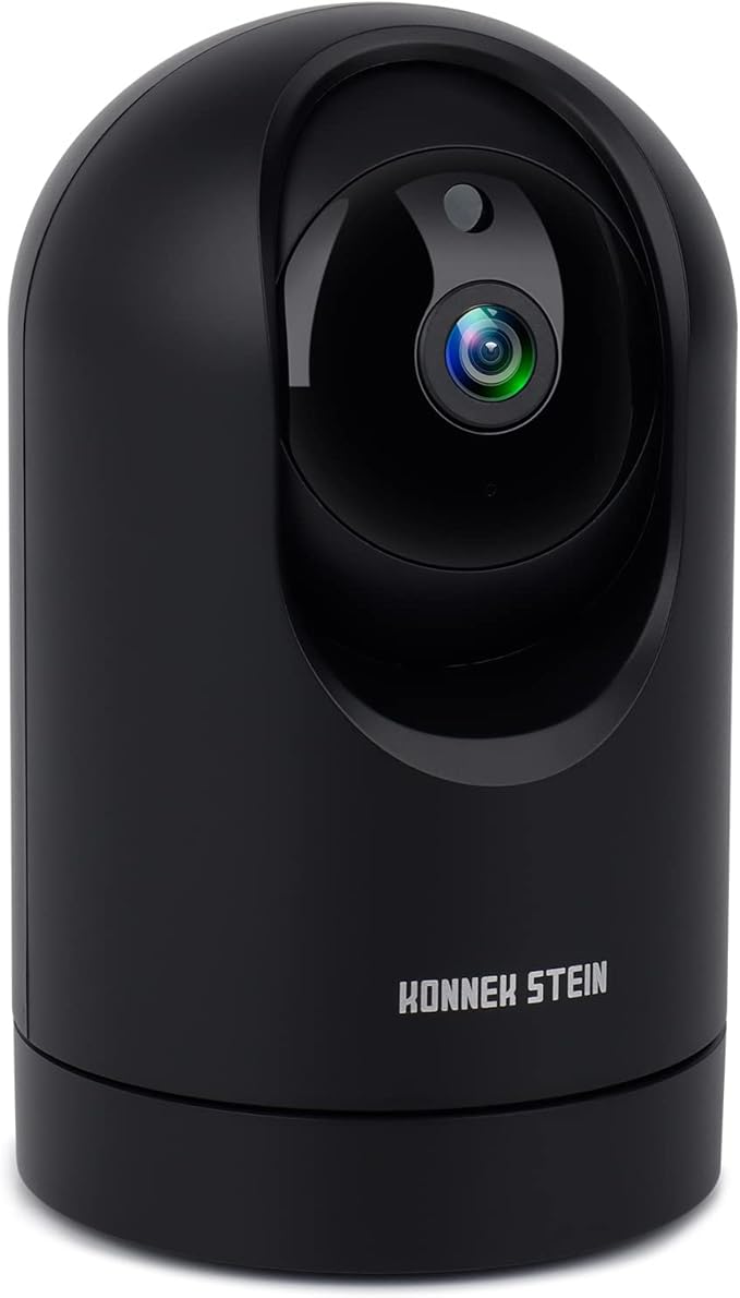 Indoor Security Camera Wireless, 2K Smart Home IP Camera 2.4G/5G Dual-Band WiFi Connection, Two-Way Audio, AI Human Motion Detection, Night Vision, App Remote Control - Black