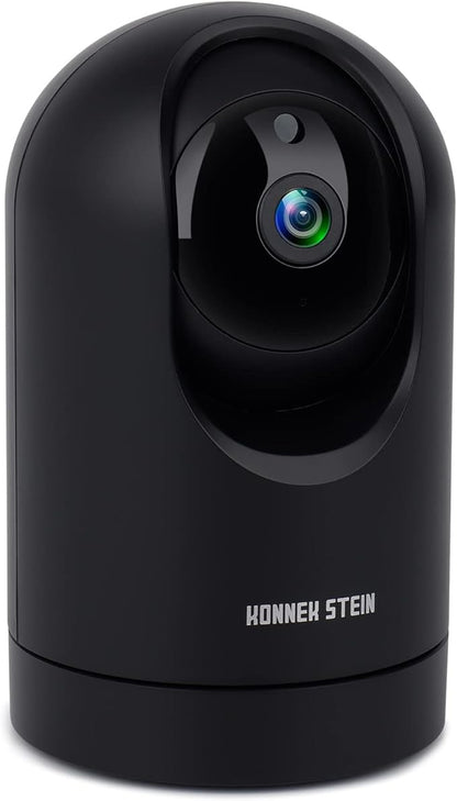 Indoor Security Camera Wireless, 2K Smart Home IP Camera 2.4G/5G Dual-Band WiFi Connection, Two-Way Audio, AI Human Motion Detection, Night Vision, App Remote Control - Black