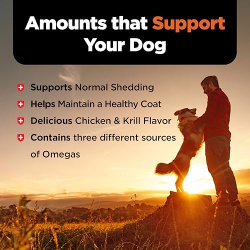 Nutri-Vet Skin & Coat Biscuits, Dog Fish Oil, Dog Skin Coat, 16oz