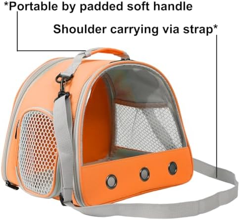 Guinea Pig Carrier,Guinea Pig Carrier for 2,Reptile Travel Carrier for Lizards Sugar Glider Hedgehog Rat Parrot Birds