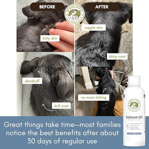 Wild Alaskan Salmon Oil for Dogs and Cats,16 oz