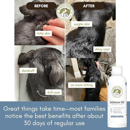 Wild Alaskan Salmon Oil for Dogs and Cats, 4 oz
