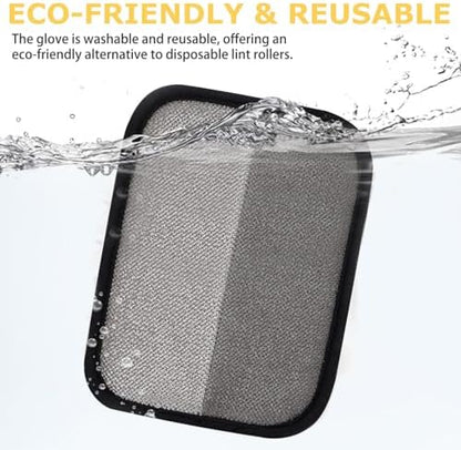 Pet Hair Removal Glove Brush – Reusable Grooming Tool for Cats and Dogs, Ideal for Clothing, Furniture, Carpets, Cat Beds, Car Seats, and More – Upgraded Static Fur Remover (1 Piece)