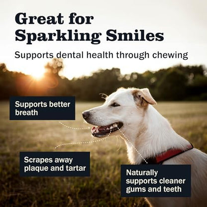 Redbarn Chew-A-Bulls, 12 Pack – Medium Hydrant Shape Dog Dental Treats – Daily Oral Care with Fun Ridges & Grooves, All Natural Ingredients, Highly Digestible Chews & Low in Fat