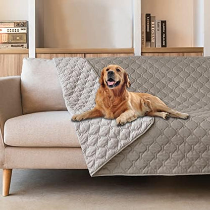 gogobunny Waterproof Dog Blankets for Large Dogs, Pet Bed Cover Breathable