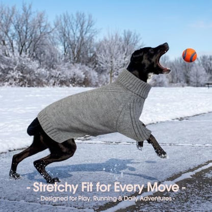 Great Dane Sweater,5XL Extra Large Sweater for Giant Breed Dogs in Winter