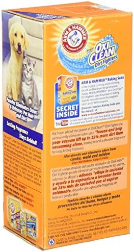 Arm & Hammer Pet Fresh Carpet Odor Eliminator Plus Oxi Clean Dirt Fighters, 1.12 Lb