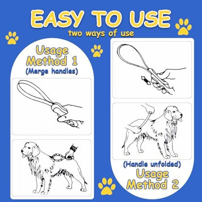Deshedding Tool Grooming Brush for Horse Dog Cat(Double Loop)