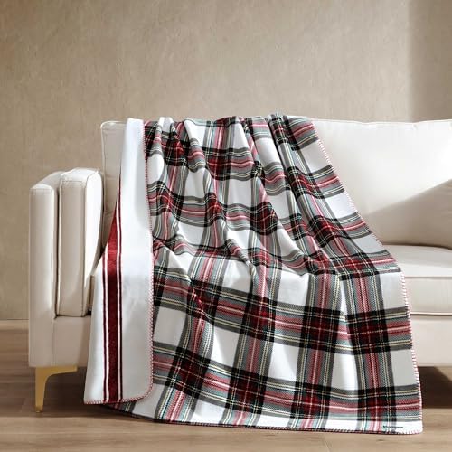 Nautica - Soft Reversible Throw Blanket for Bed & Couch, 50 x 70