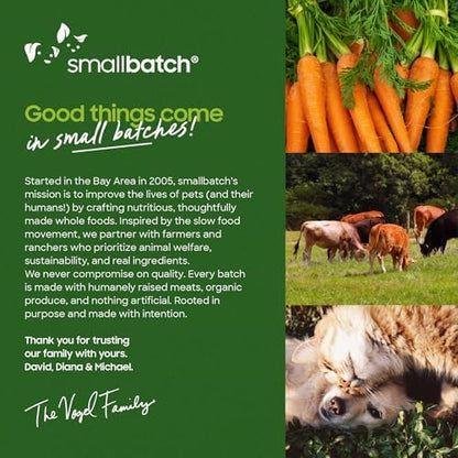 smallbatch Freeze Dried Raw Cat Food, High Protein Beef Recipe, 10 oz