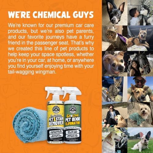 Chemical Guys, Furrocious Super Absorbent Pet Drying Towel, Blue, 25 x 36