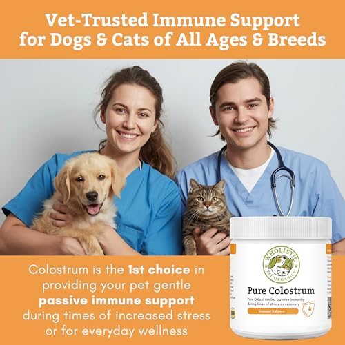 Colostrum for Dogs and Cats, 2 oz, 140 Scoops, Cat & Dog Allergy Relief