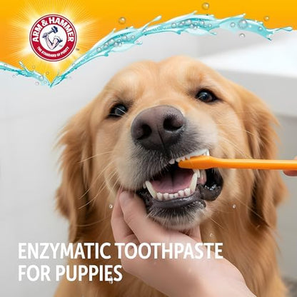 Arm & Hammer Complete Care Puppy Dental Kit, Peanut Butter Flavor, 2.5 Oz
