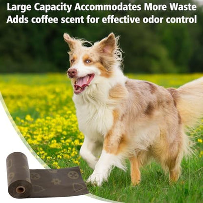 Dog Poop Bags with Dispenser 18 Rolls 270 Count Pet Waste Bags Strong Thick