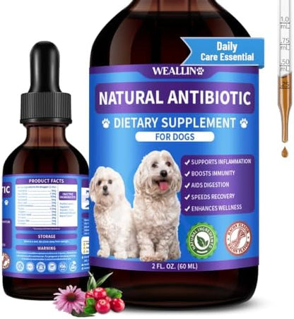 Dog Antibiotics Support Natural Antibiotics Care for Dogs Herbal Supplement
