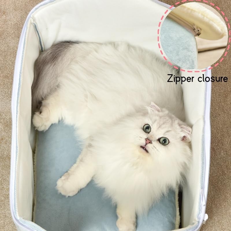 Cat Bed Cave, Cute Christmas Cat Beds for Indoor Cats, Pink