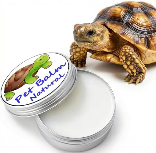 KR. LIF Tortoise Shell Balm Conditioner for Sulcata & Russian Tortoise – Turtle Shell Moisturizer Protector for Reptile Dry Skin Care 2.6 Oz