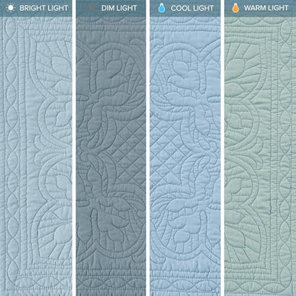 Madison Park Luxe Damask Stitching Throw Blanket, 60"x72"