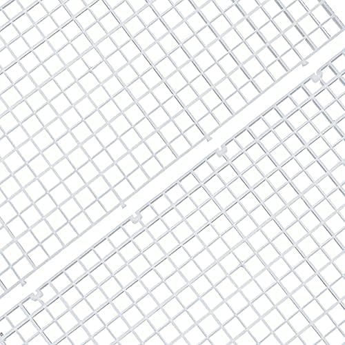 Aquarium Fish Tank Bottom Isolation, Grid Divider Tray Egg 4 Pcs (L 4pcs)