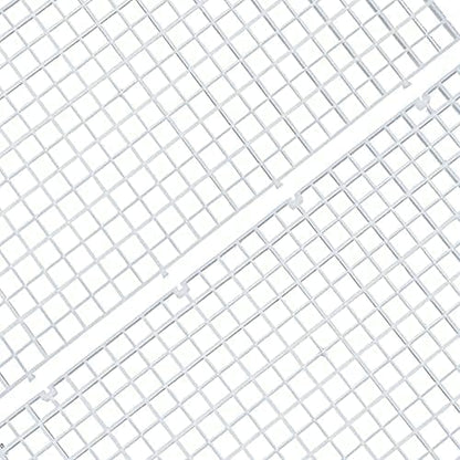 Aquarium Fish Tank Bottom Isolation, Grid Divider Tray Egg 4 Pcs,L