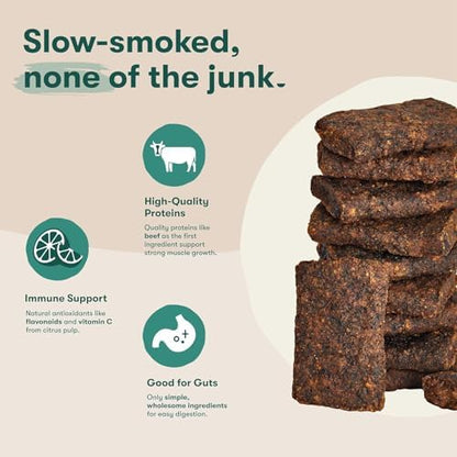 Jinx Tenders, Soft & Chewy Jerky Dog Treats, Beef, 2 Pack, 5oz