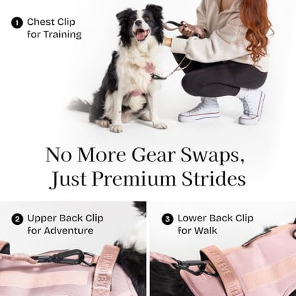 Fei & Eve Tactical Dog Harness, No Pull Dog Vest with Magnetic Buckle