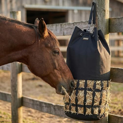 Hay Bags for Horses, Cylindrical Slow Feed Hay Bag