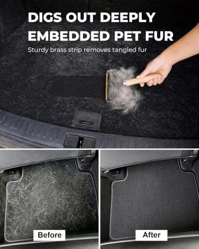 6-Pack Pet Hair Removal Tool, Cat Hair Remover Furniture