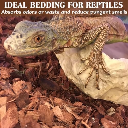 ZeeDix 10LBS Coconut Husk Chip Substrate for Reptiles, 72QT Coco Husk Chips