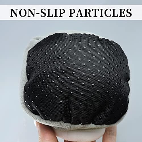 WishLotus Hamster Bed, Soft and Warm Mini House, Non-Slip Sleeping Nest for Dwarf Hamsters, Mini Hedgehogs and Small Pets (Grey)