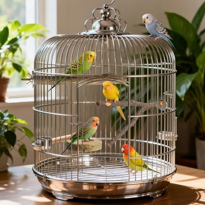 8 Pack 9 Inch Natural Wood Bird Perches for Cage, Wood Parrot Perch