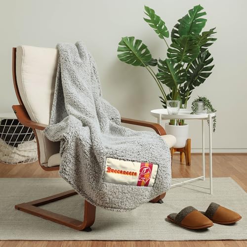 FOCO NFL Unisex-Adult NFL Team Logo Retro Cloud Sherpa Blanket 60" x 70"
