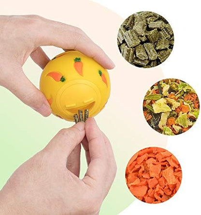 Niteangel Small Animal Treat Ball: Adjustable Treat Dispenser