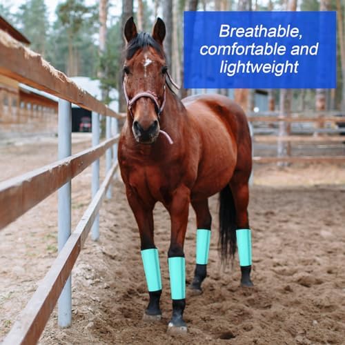 8 Pcs UV Mesh Horse Fly Boots