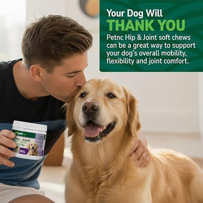 PetNC Natural Care Hip and Joint Soft Chews for Dogs, 90 Count - 27591