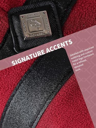 4/Pack Polo Wraps for Horses Soft Breathable Fleece Polo Bandages Horse Leg Wraps w/Bling for Stable Use, Training -Red L