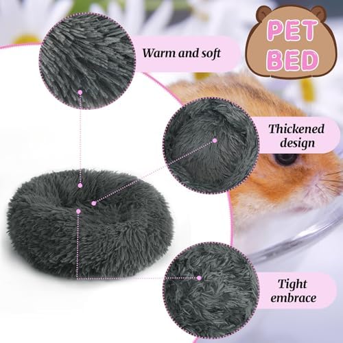 PETKNOWS 2 Pack Guinea Pig Beds Warm Winter Hamster Small Animal Bed