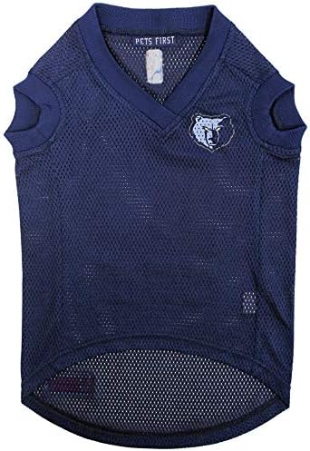 Pets First NBA MEMPHIS GRIZZLIES DOG Jersey, Medium - Tank Top Basketball Pet Jersey