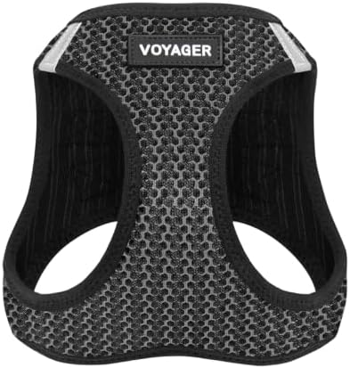 Voyager Step-in Air Dog Vest Harness - Gray 2-Tone, X-Small