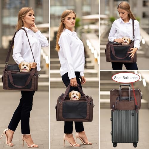 EliteField Deluxe Soft Pet Carrier for Cats and Dogs (3-Year Warranty)