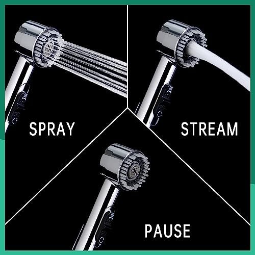 3 Mode Dog Shower Attachment with Long Hose & Outdoor Adapter