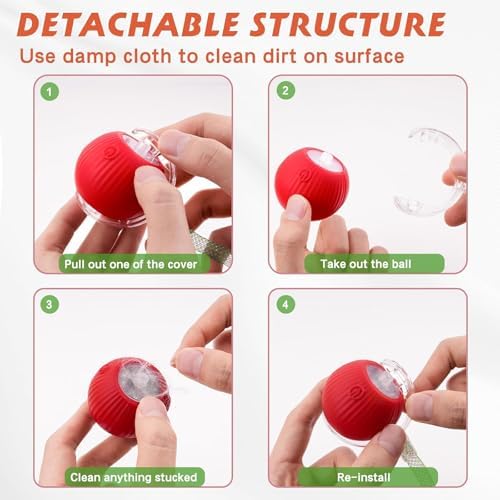 Speed 2.0 Tail Interactive Cat Toys for Indoor Cats, Moving Cat Toy